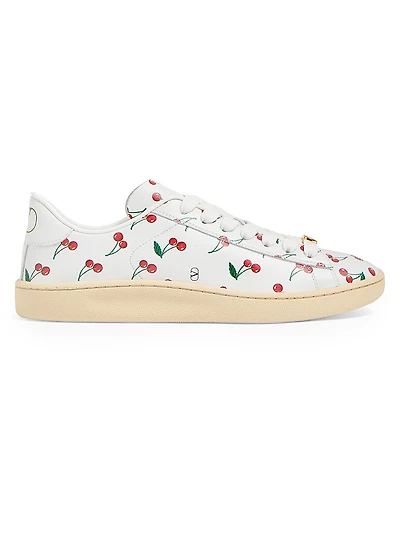 Royco Sneakers Nappa Calfskin with Cherryfic Pattern