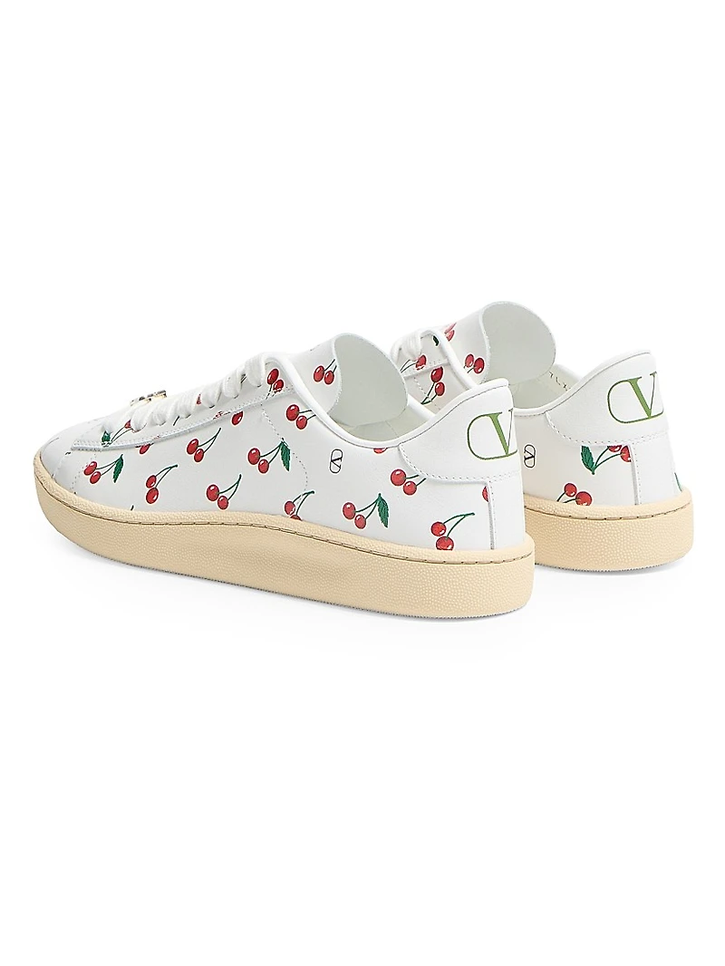 Royco Sneakers Nappa Calfskin with Cherryfic Pattern
