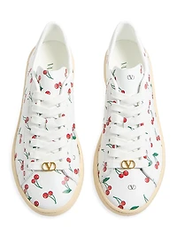 Royco Sneakers Nappa Calfskin with Cherryfic Pattern