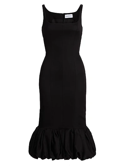Arcelin Flounce Cocktail Dress