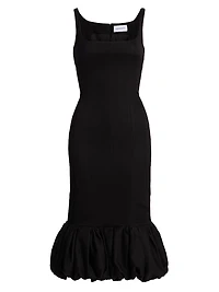 Arcelin Flounce Cocktail Dress