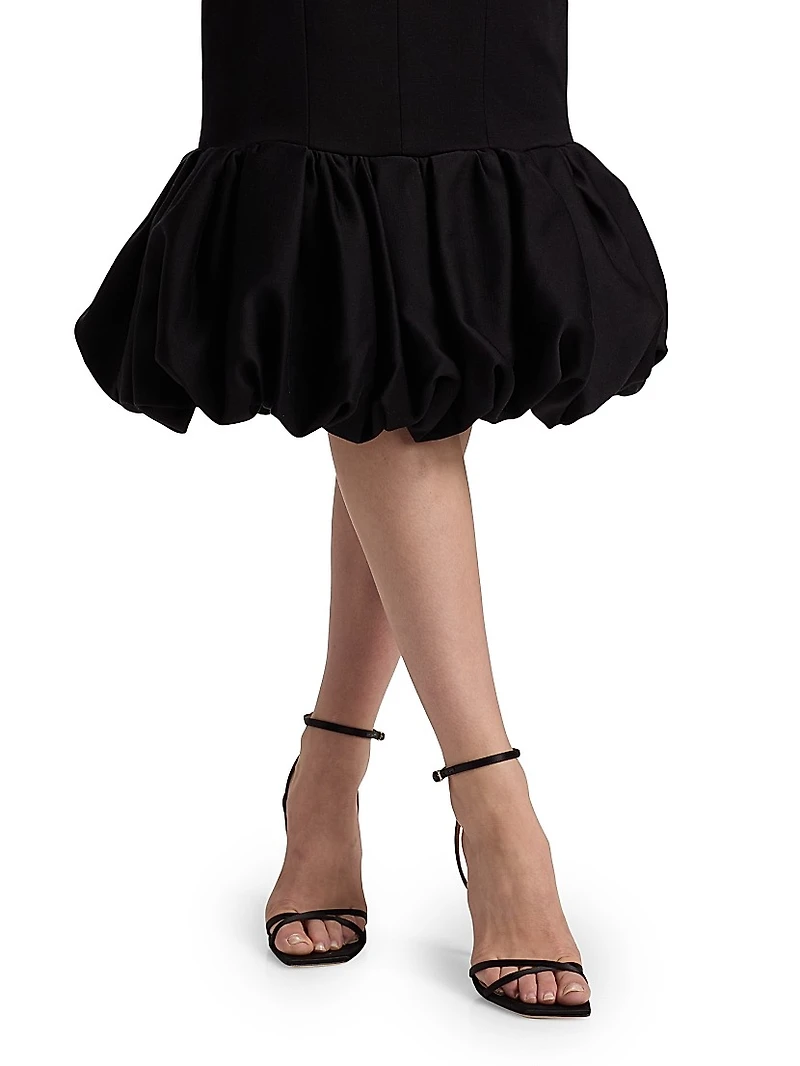 Arcelin Flounce Cocktail Dress