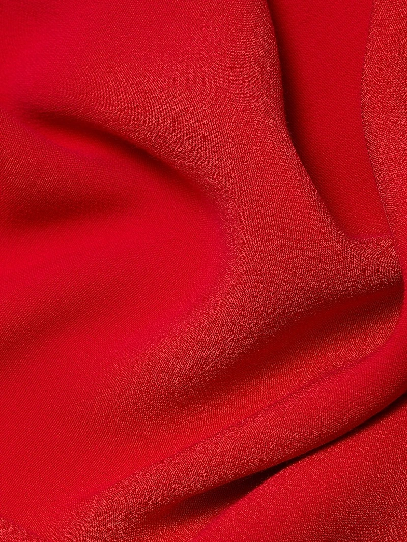 Dona Tulip-Sleeve Gown