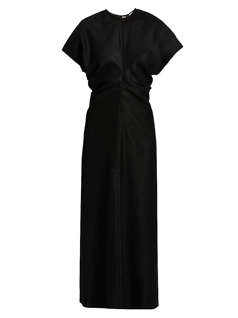 Slouch Waist Maxi Dress