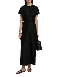 Slouch Waist Maxi Dress