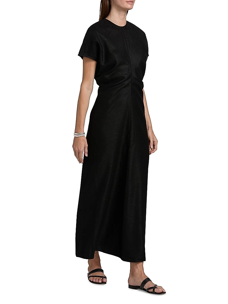 Slouch Waist Maxi Dress