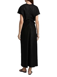 Slouch Waist Maxi Dress