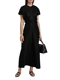 Slouch Waist Maxi Dress