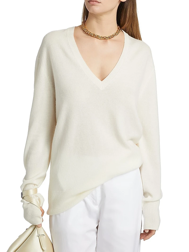 Cashmere V-Neck Sweater