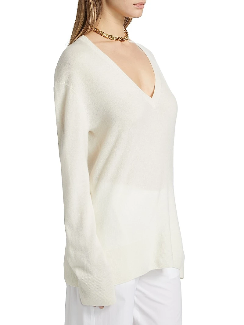 Cashmere V-Neck Sweater