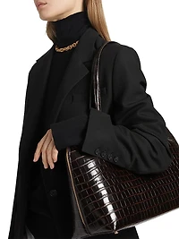 Oversized Single-Breasted One-Button Blazer