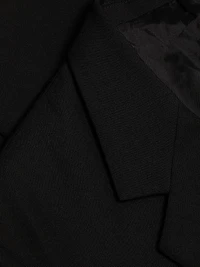 Oversized Single-Breasted One-Button Blazer