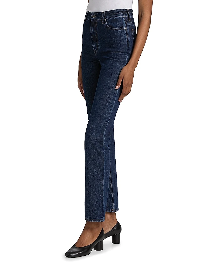 High-Rise Slim-Fit Jeans