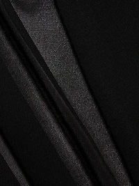Stretch-Jersey Draped Scarf Maxi Dress