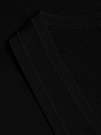 Jersey-Knit Scoopneck Midi-Dress