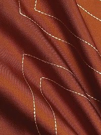 Monogram Silk Pajama-Inspired Button-Front Shirt