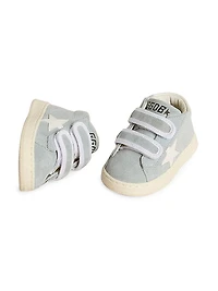 Baby Boy's & Little June Suede Low-Top Sneakers