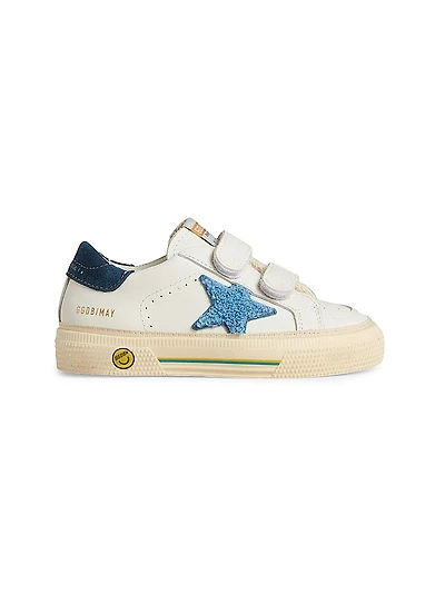 Baby Boy's, Little Boy's & May School Star Leather Sneakers