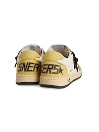 Baby Boy's, Little Boy's & Ballstar Colorblocked Leather Sneakers