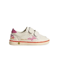 Baby Girl's, Little Girl's & Ballstar Leather Sneakers