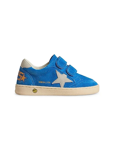 Boy's Ballstar Star Suede Sneakers