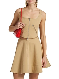 Dea Stretch-Cotton Sleeveless Top