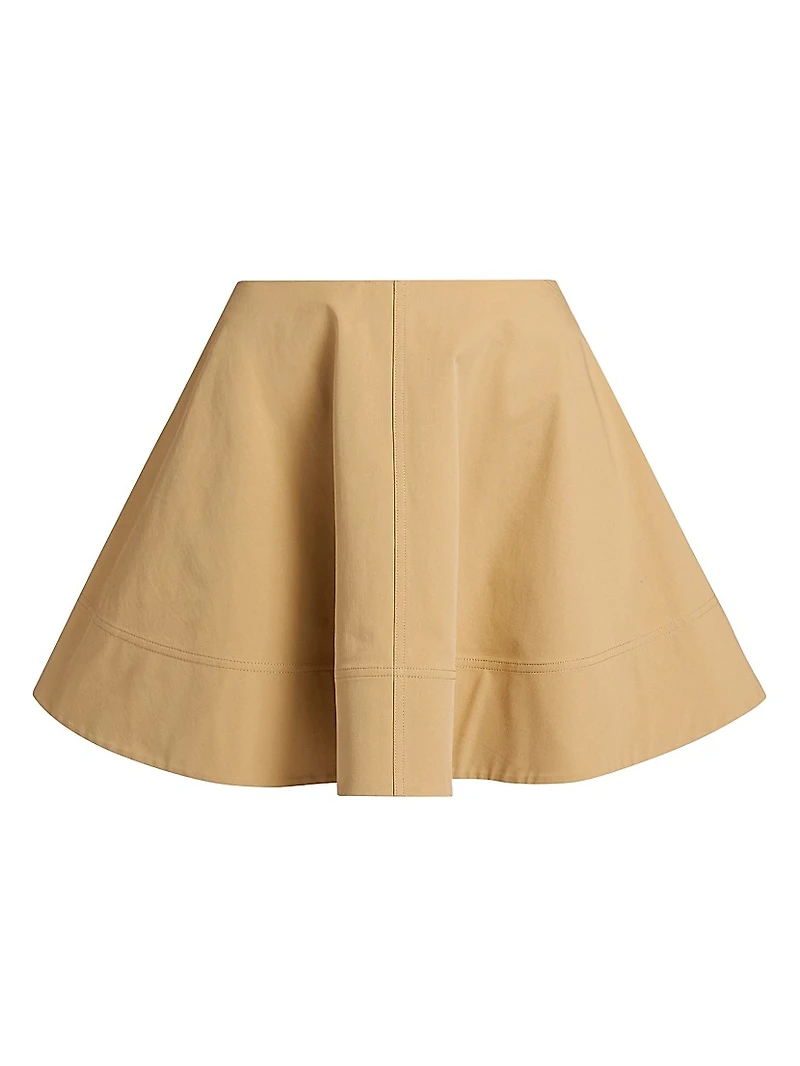 Ella Stretch-Cotton Miniskirt
