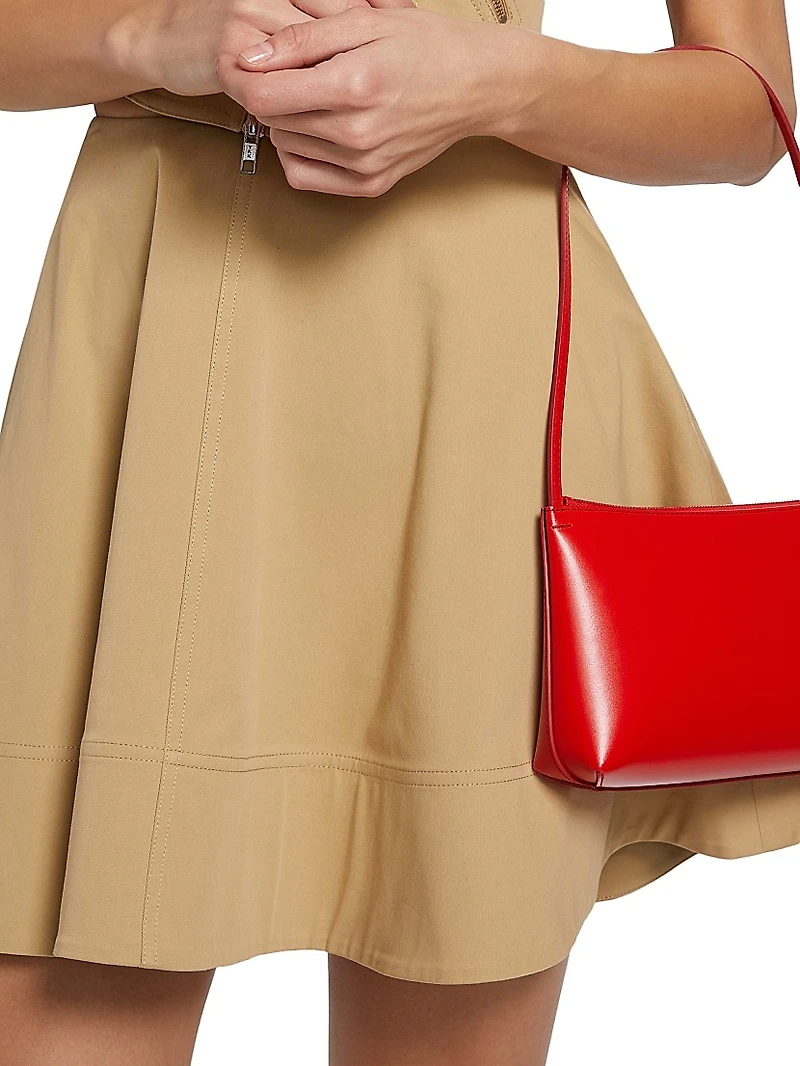 Ella Stretch-Cotton Miniskirt