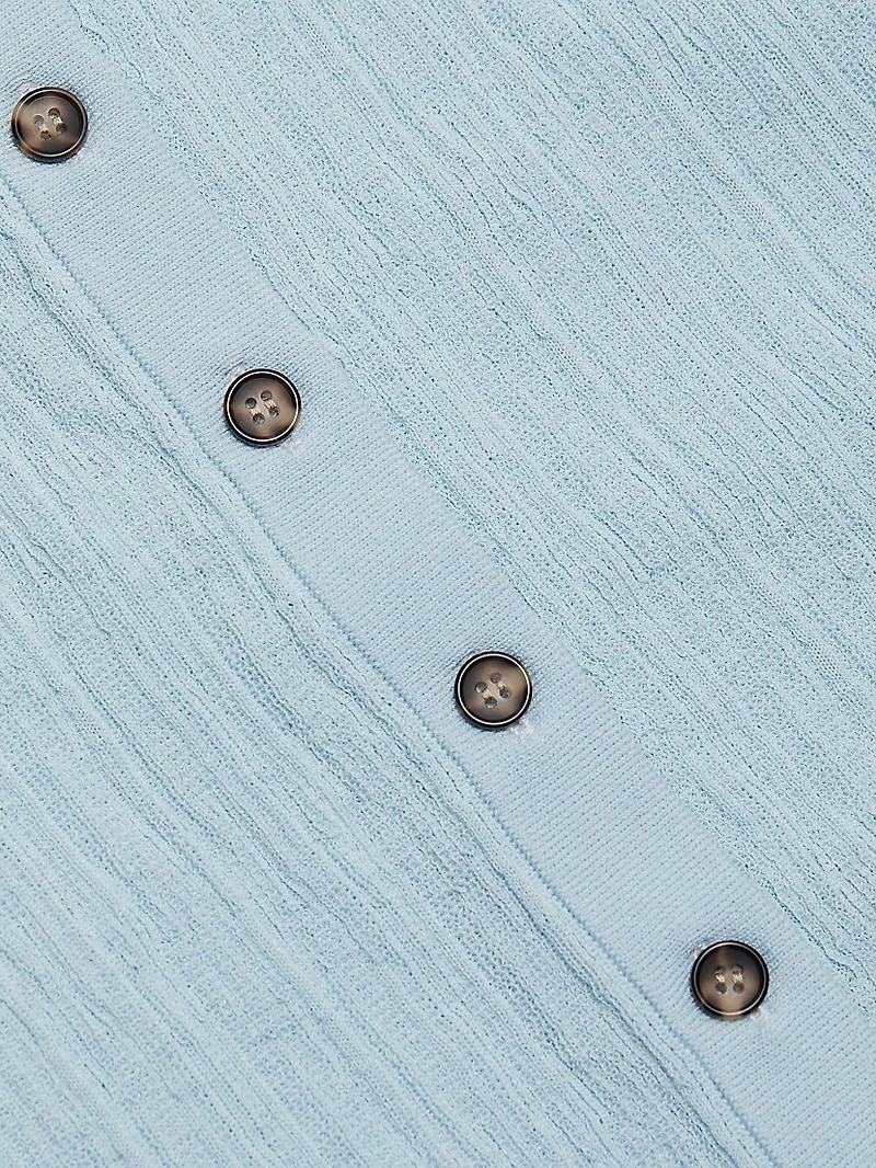 Lottie Cotton-Blend Knit Sleeveless Top