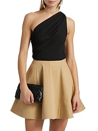 Nova Cotton One-Shoulder Top