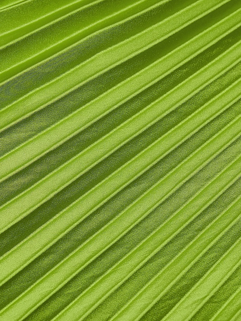 Moira Pleated Satin Gown