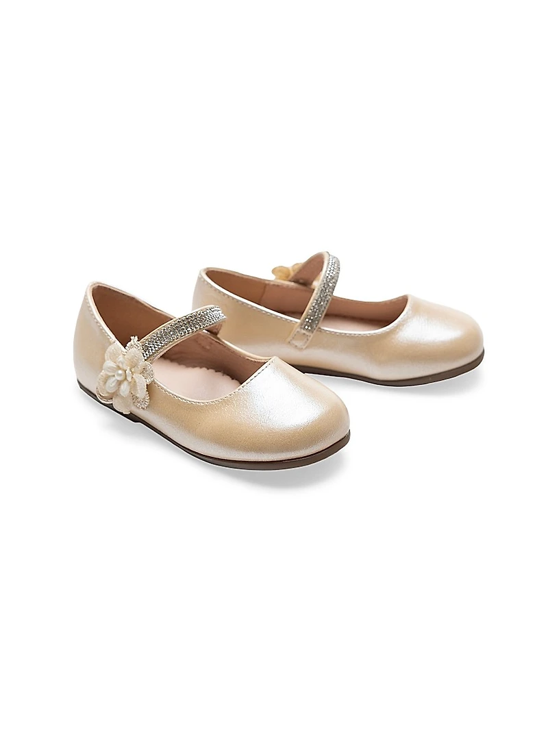 Baby Girl's Primrose Rhinestone Flats
