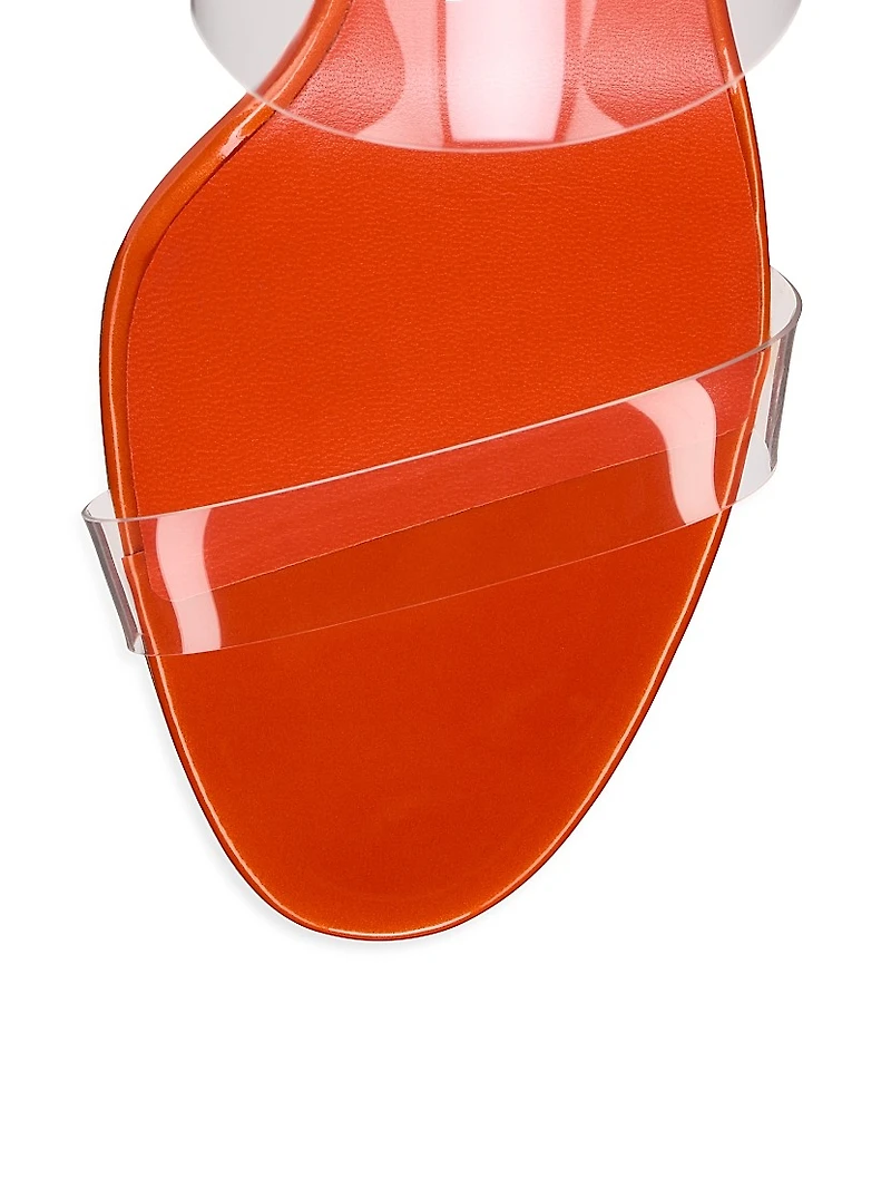 Just Nothing 55MM Patent Leather Sandal Heels