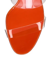 Just Nothing 55MM Patent Leather Sandal Heels