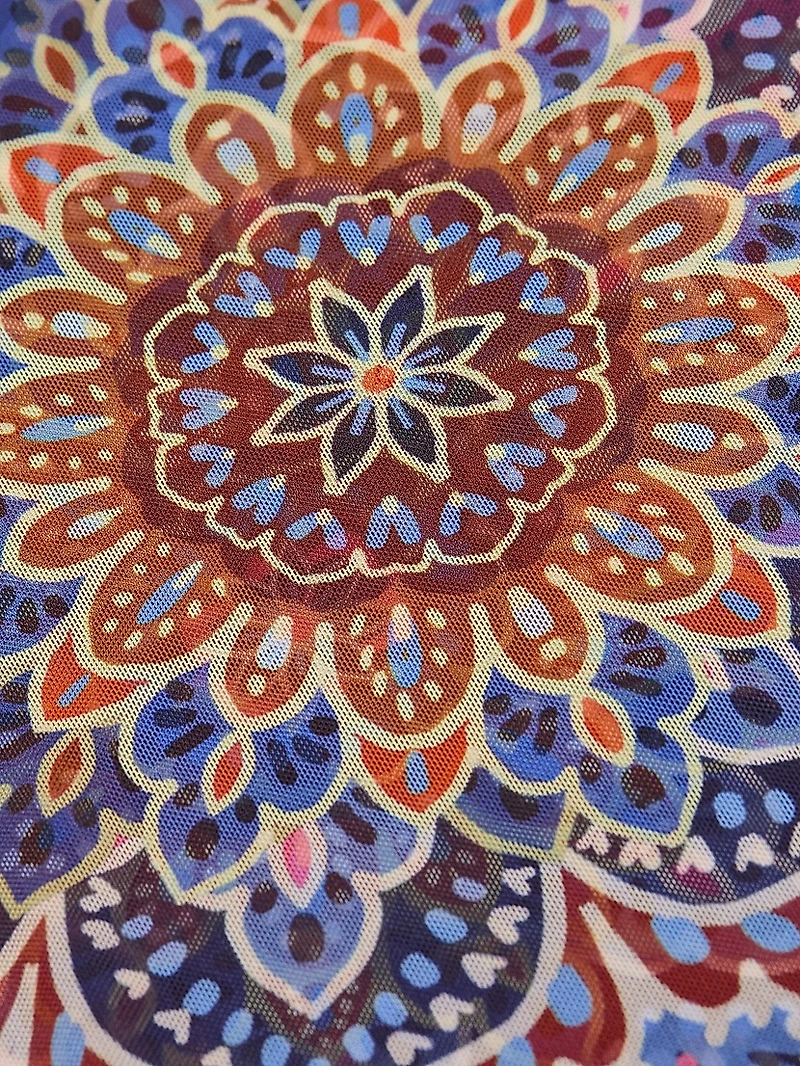 Natalie Mesh Long-Sleeve T-Shirt