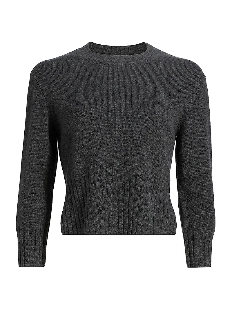 Mora Cashmere Crop Sweater