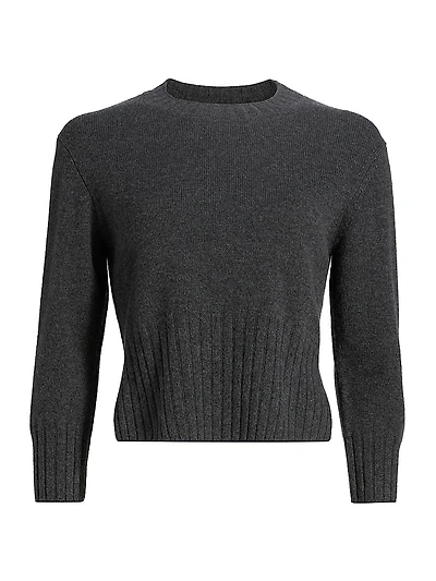 Mora Cashmere Crop Sweater