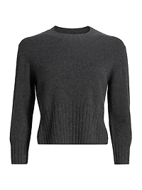 Mora Cashmere Crop Sweater