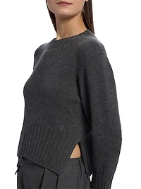 Mora Cashmere Crop Sweater
