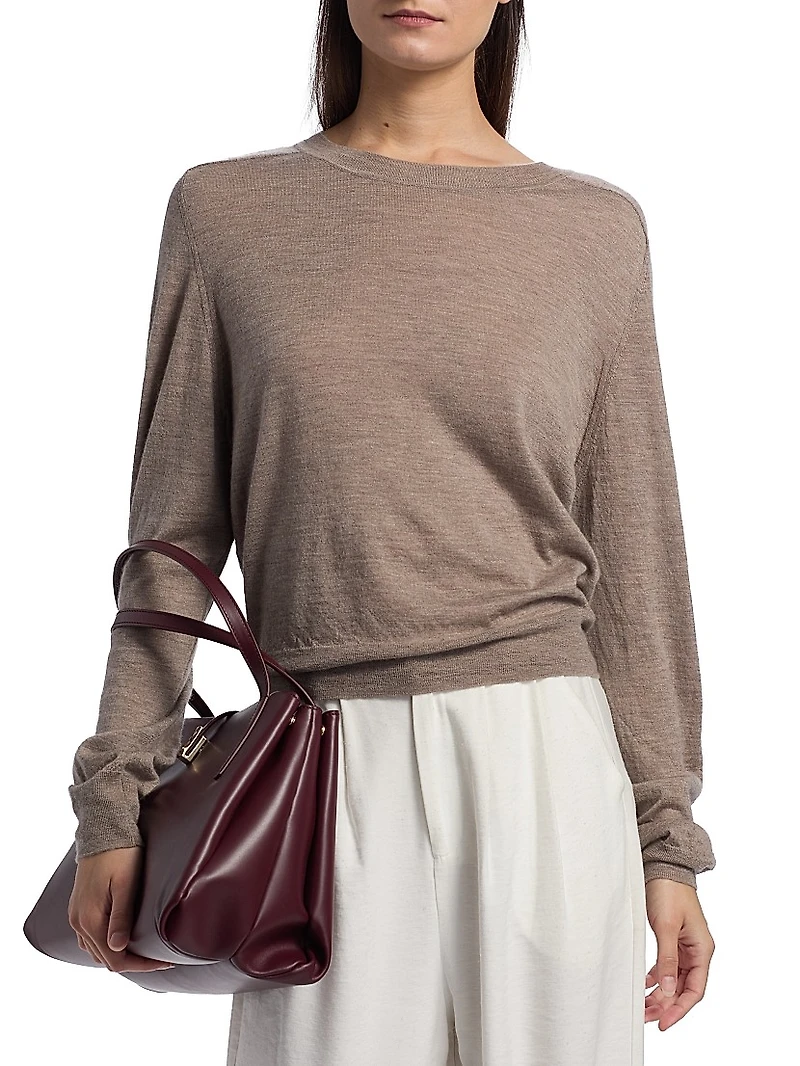 Angus Fine-Knit Cashmere Sweater
