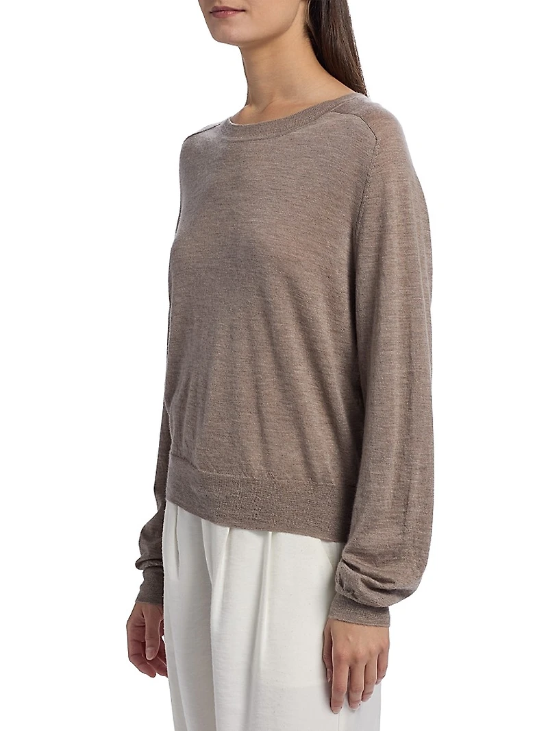 Angus Fine-Knit Cashmere Sweater