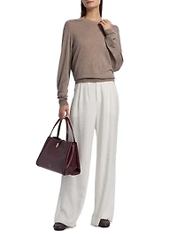 Angus Fine-Knit Cashmere Sweater