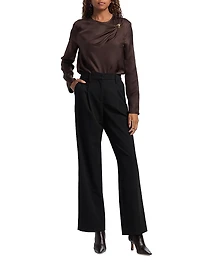 Azae Draped Blouse