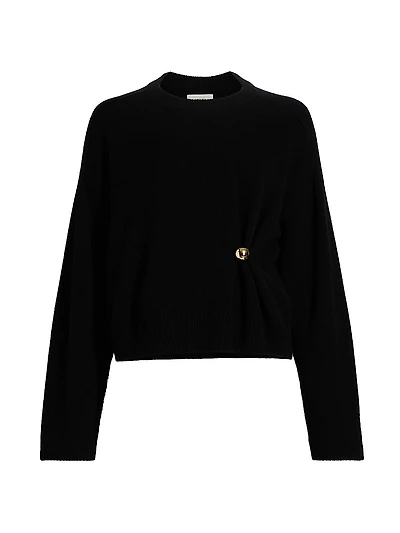 Bill Cashmere Draped Sweater