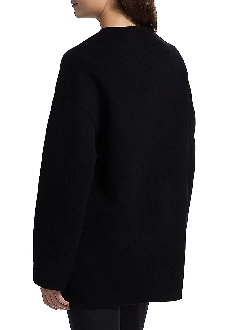 Dunne Single-Breasted Coat