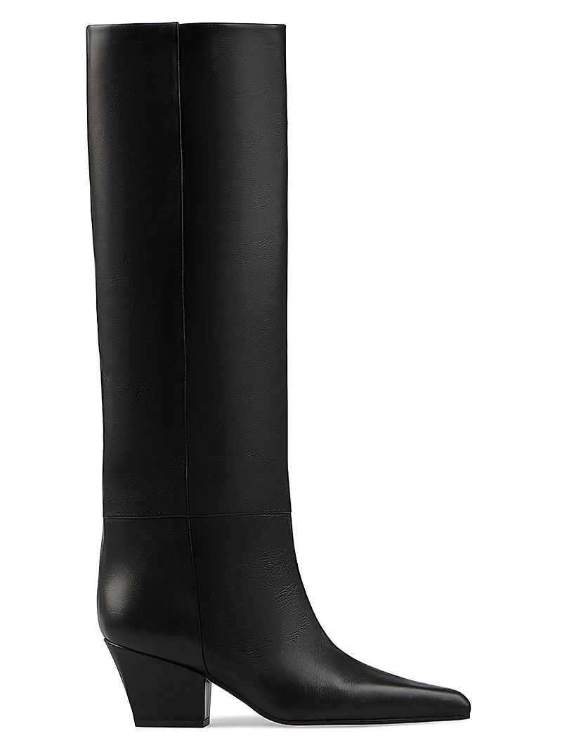 Jane Leather Knee-High Boots
