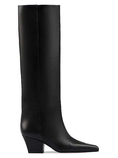 Jane Leather Knee-High Boots