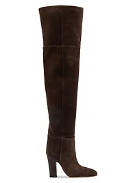Lavinia 100MM Suede Over-the-Knee Boots