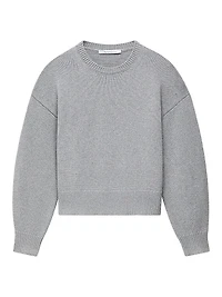 Cashmere Knit Sweatshirt
