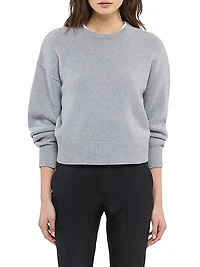 Cashmere Knit Sweatshirt